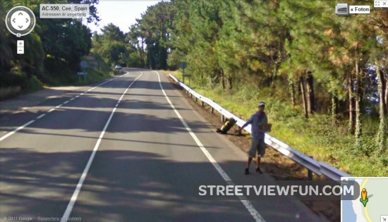 hitchhiking in spain