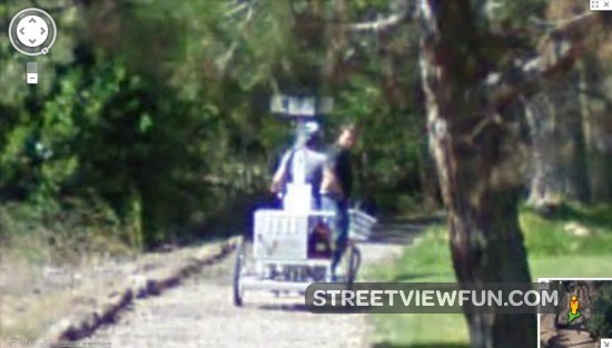 google street view trike crew