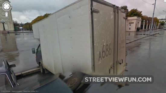 van streetview russia