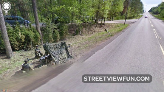 militaryaimingatcars