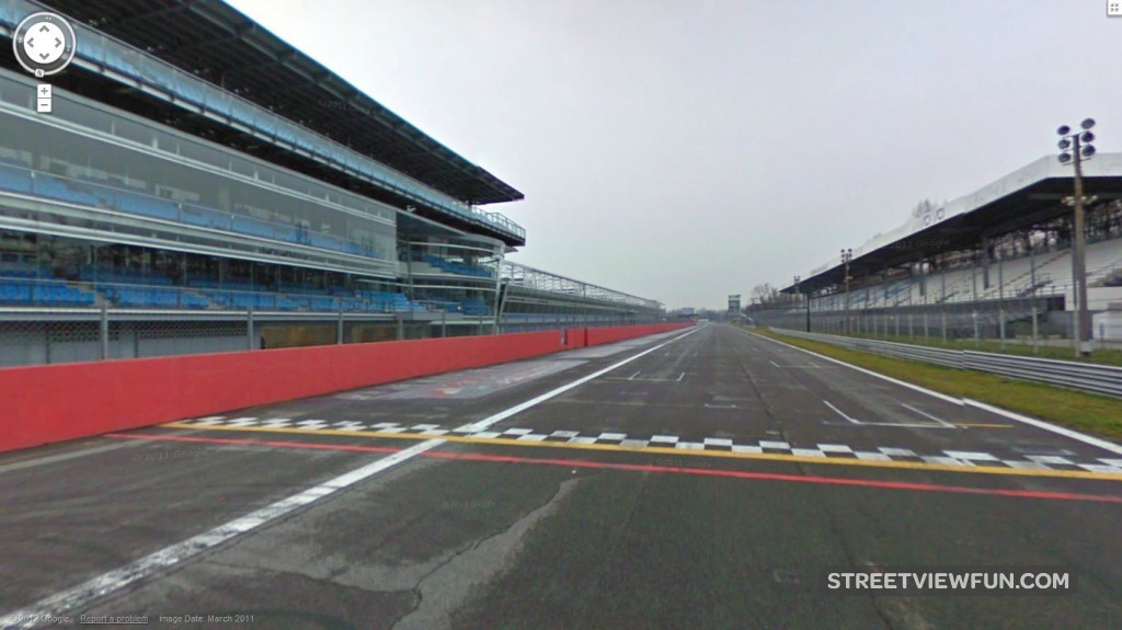 Monza race track in Italy now on Google Maps Street View - STREETVIEWFUN