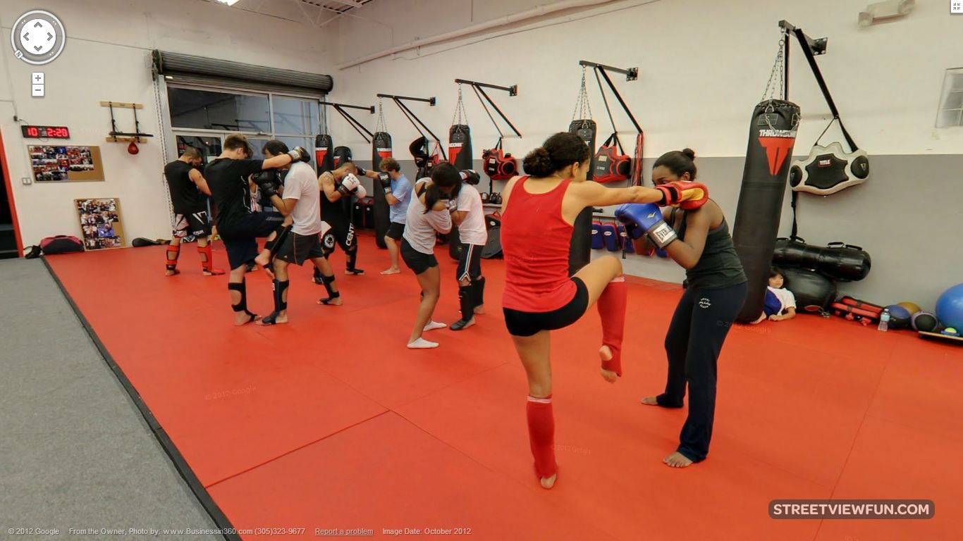 Miami gym StreetViewFun