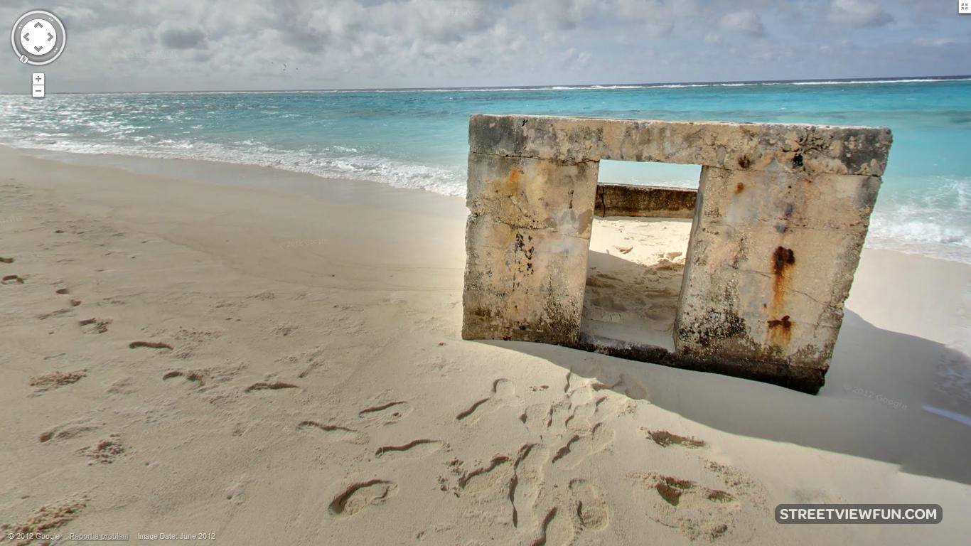 Stunning Google Maps Street View images from the Midway Island Atoll