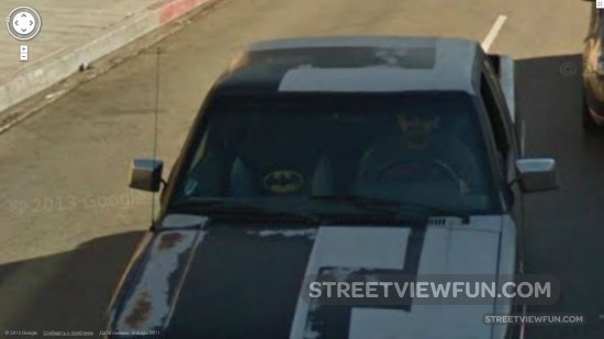 batmaninacar