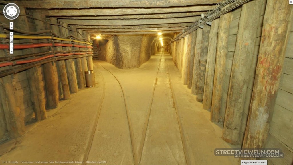 700 year old salt mine now on Google Street View StreetViewFun
