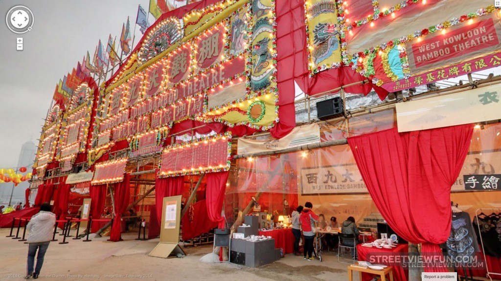 West Kowloon Bamboo Theatre, Hong Kong StreetViewFun