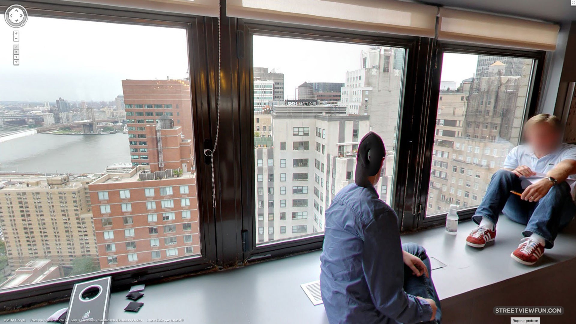 New York office view StreetViewFun