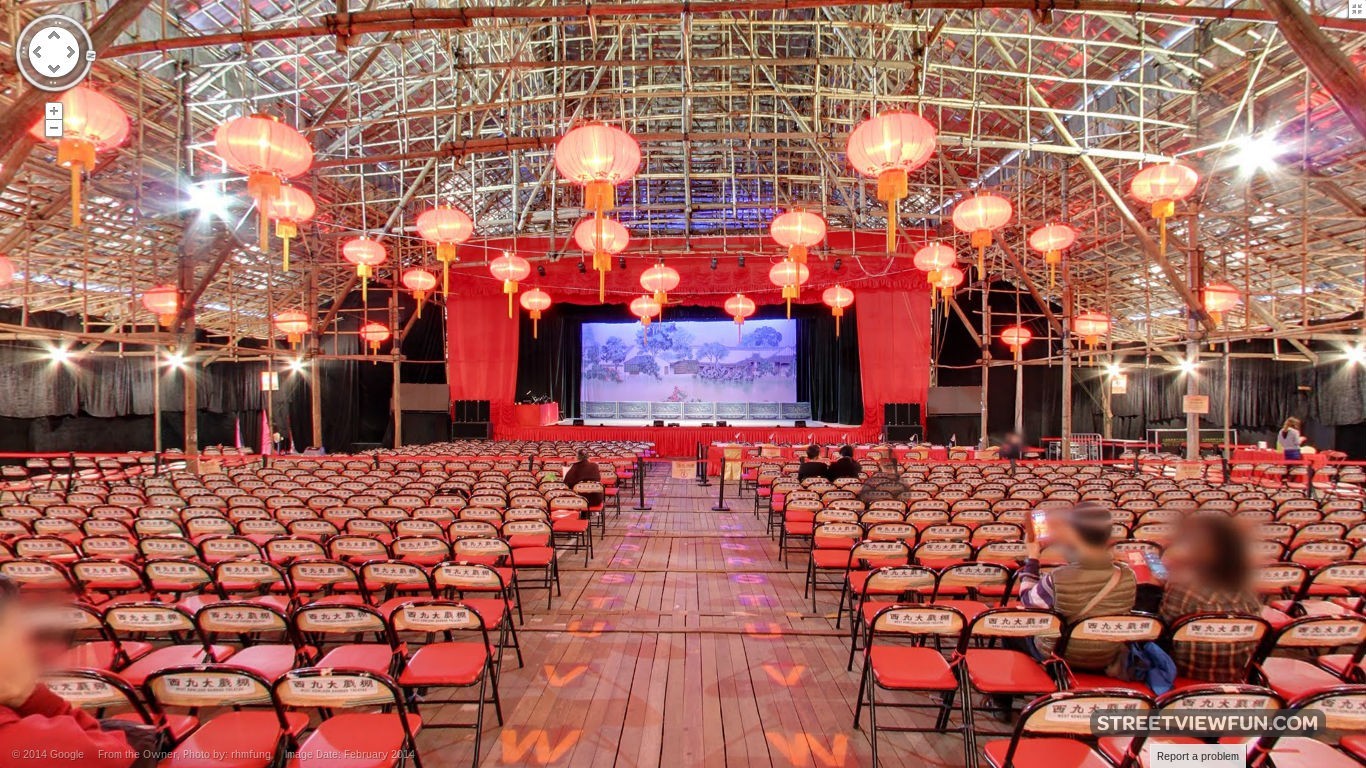 West Kowloon Bamboo Theatre, Hong Kong StreetViewFun