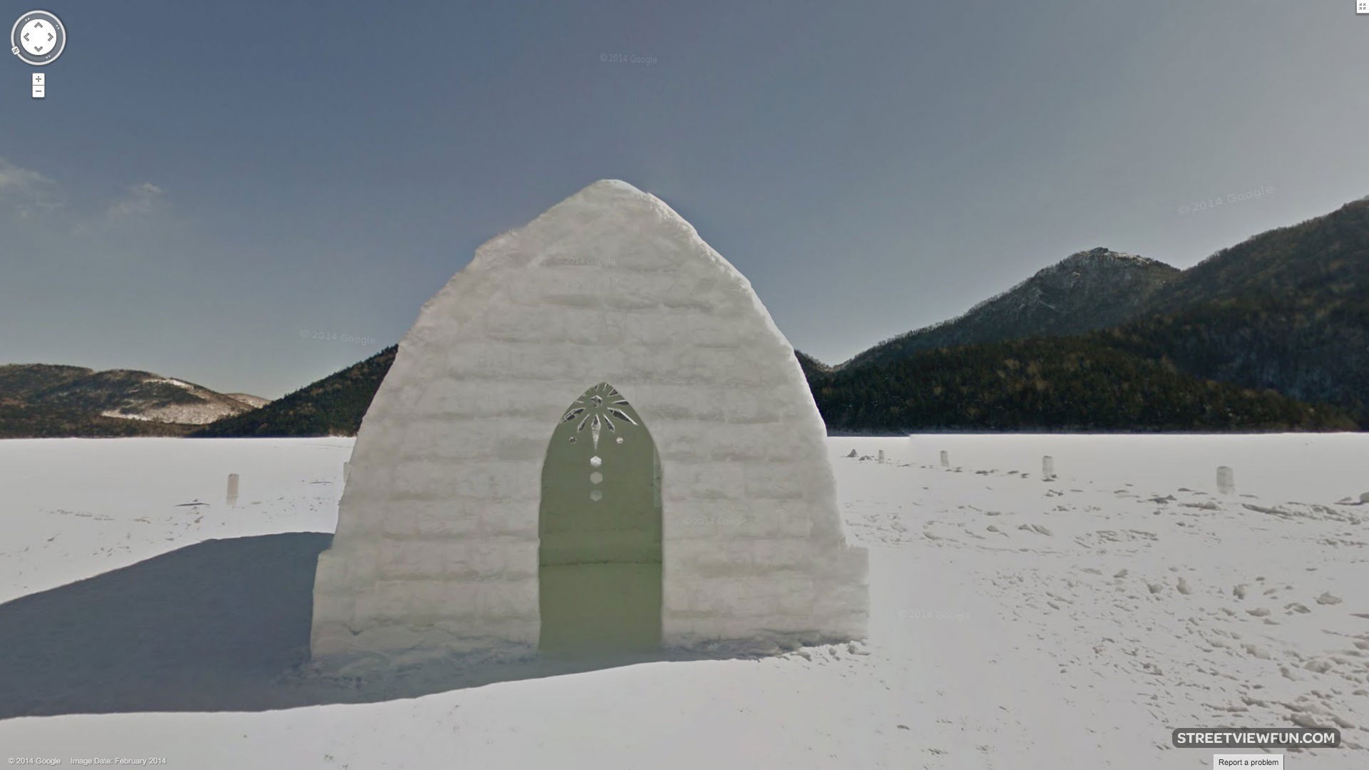 Shikaribetsu Ice Church StreetViewFun