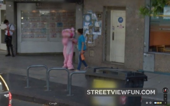 flirting-pink-panther