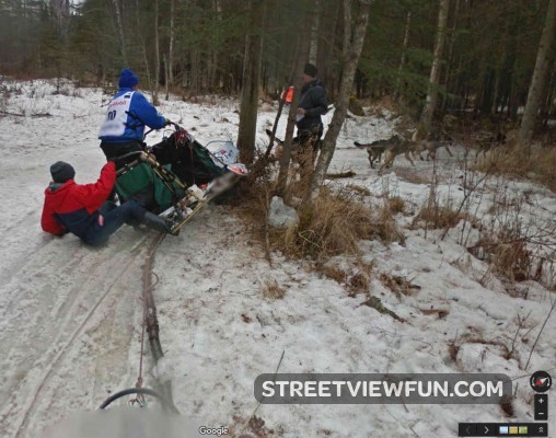 dog-sled-race-crash-google-street-view