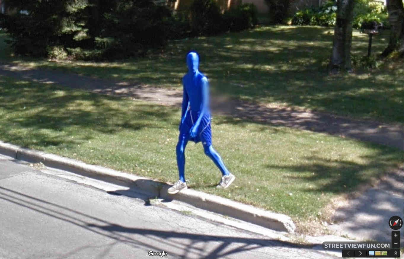 Feeling blue? – STREETVIEWFUN