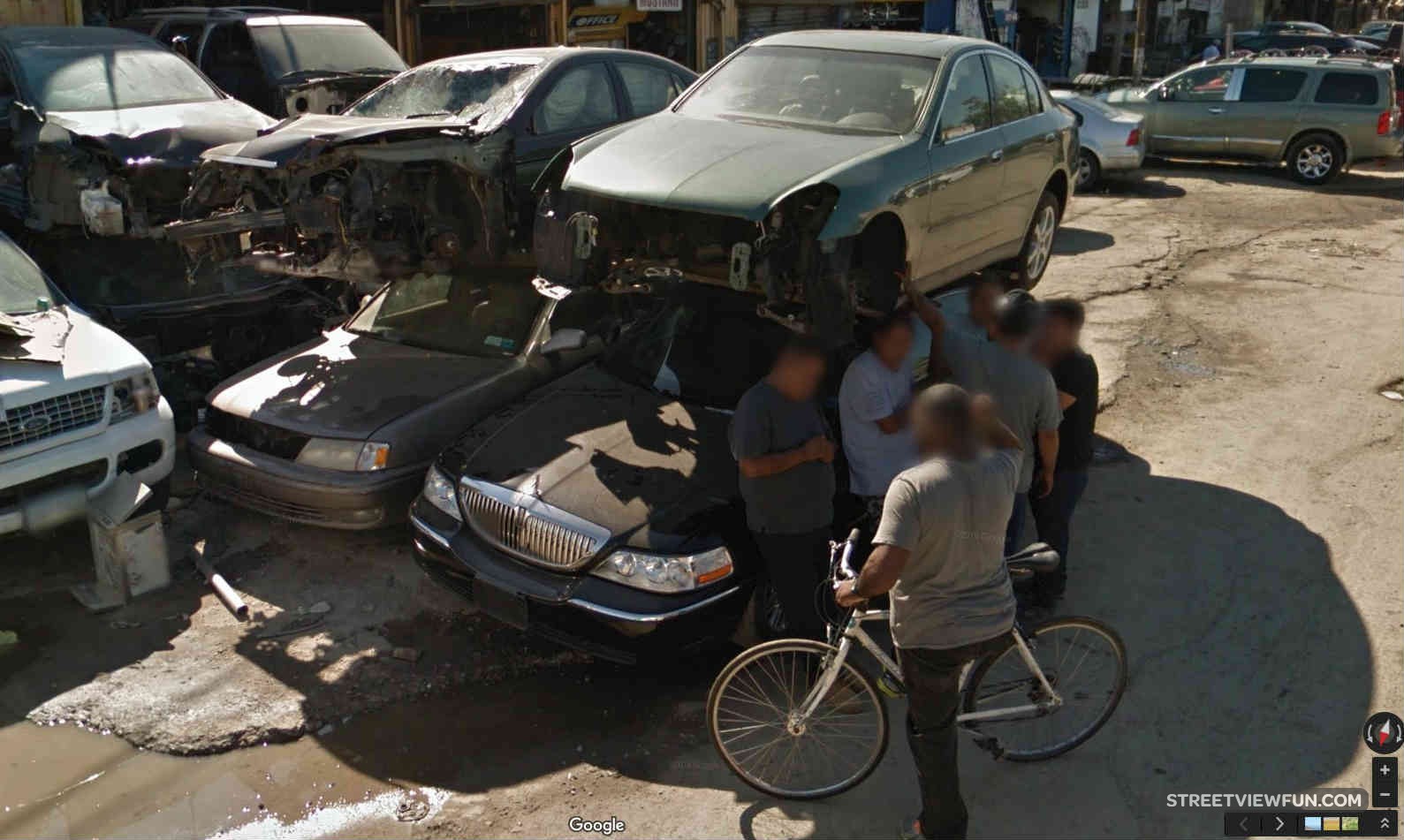 The Iron Triangle StreetViewFun