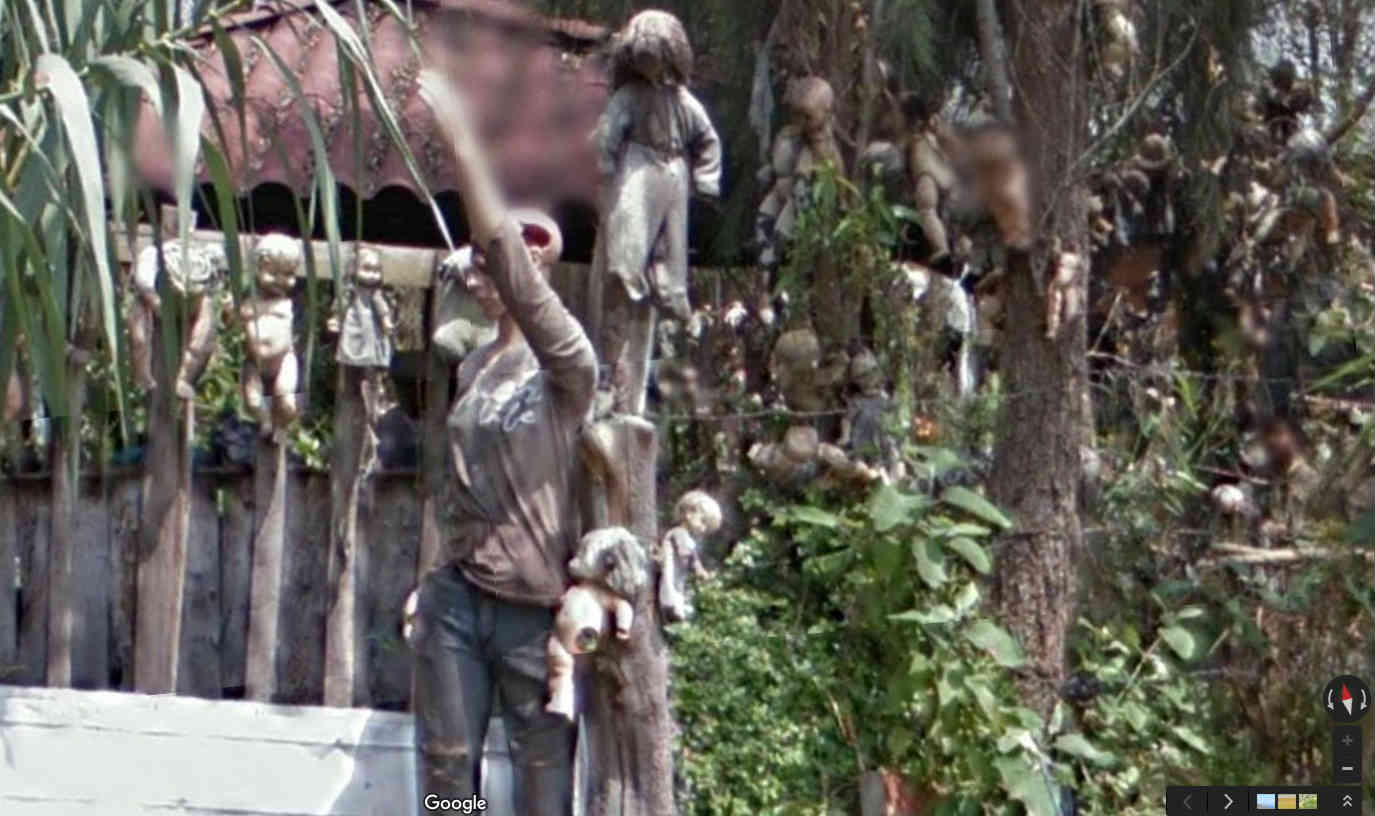 The Scary Dolls Island Isla de las Muñecas Xochimilco StreetViewFun