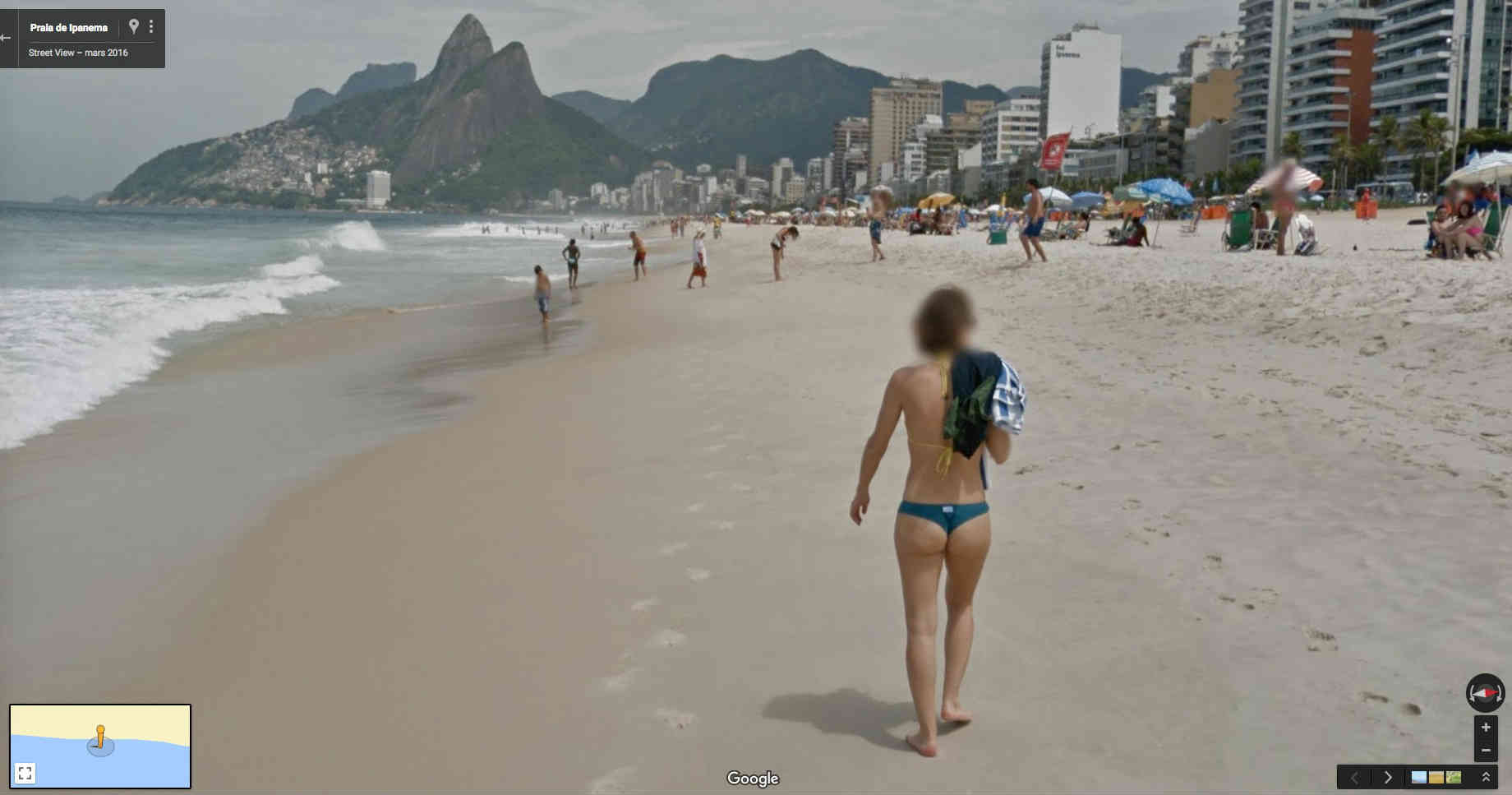 Ipanema Beach In Rio De Janeiro Streetviewfun