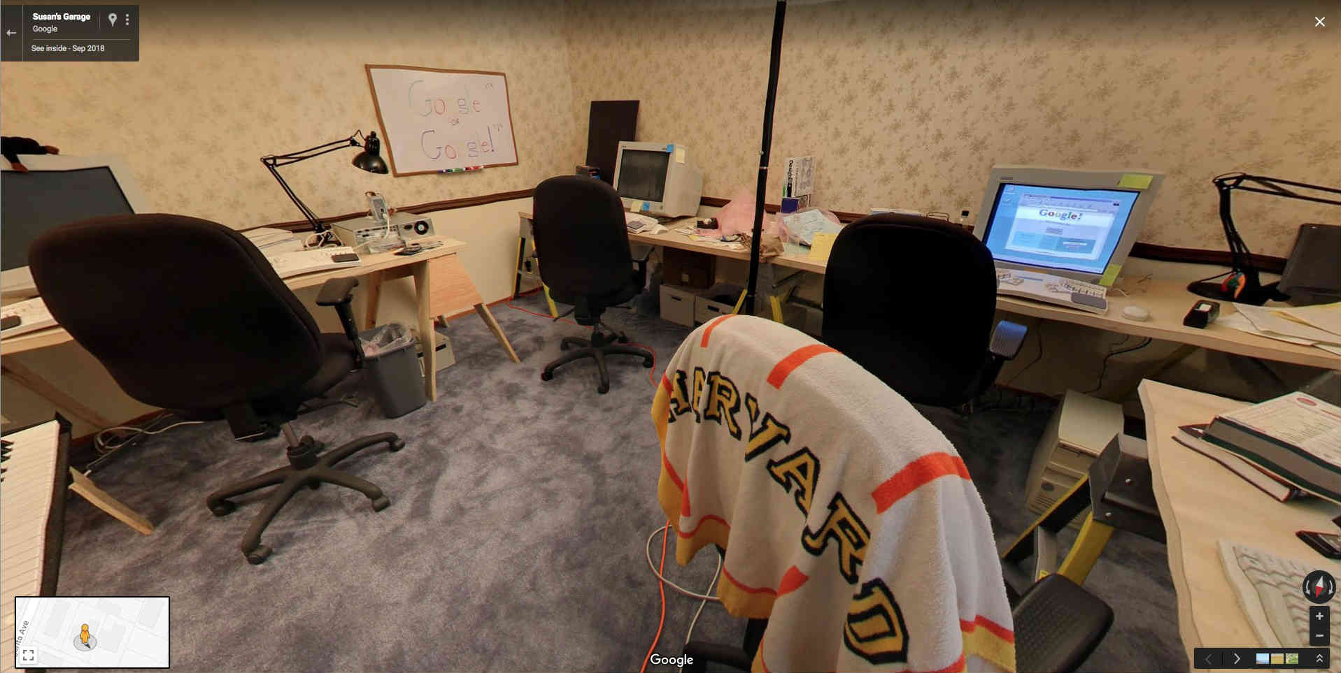 Explore the garage where Google started 20 years ago today StreetViewFun