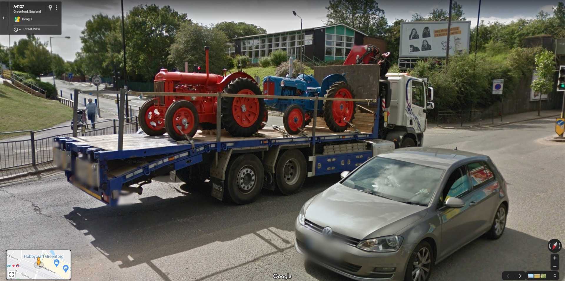 Tractor Delivery StreetViewFun