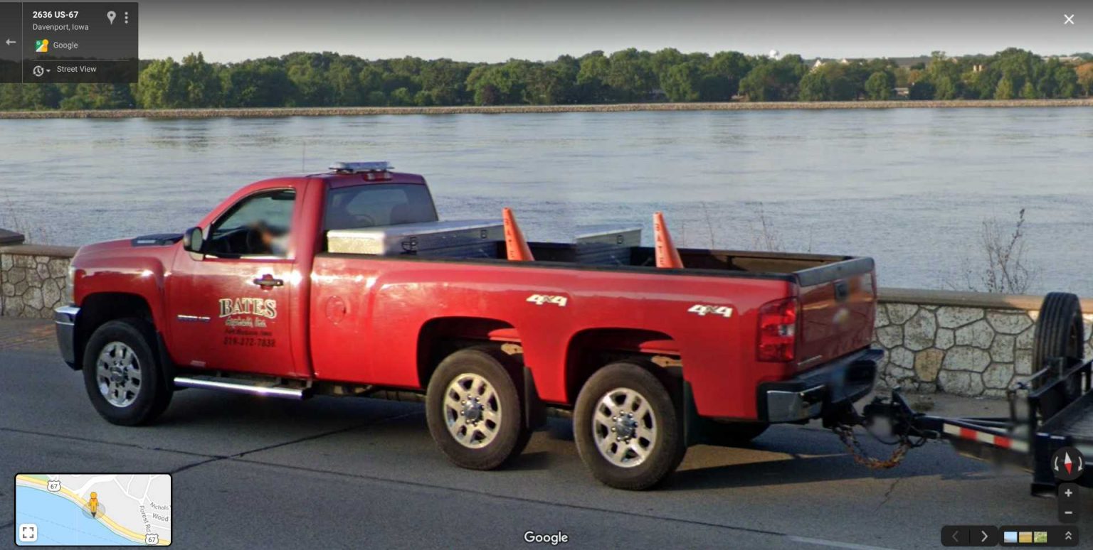 NEW Pickup Truck Model! LOOONG bed, 6 Wheels with optional side [truck