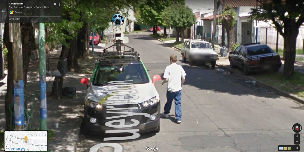 Google Street View driver guy