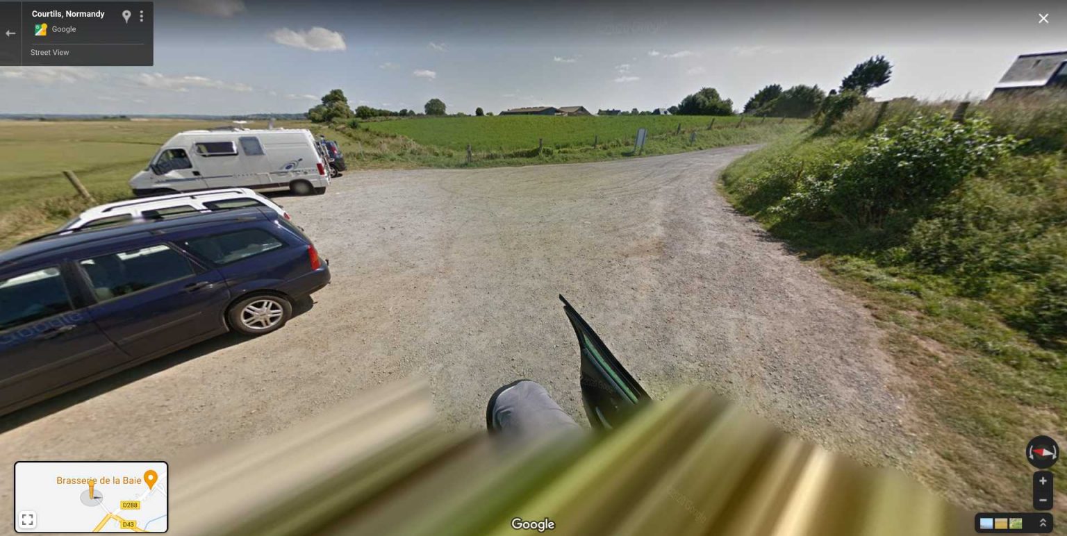 Man in Google Maps Car StreetViewFun