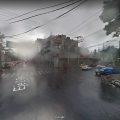 rain google maps street view