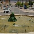 frogs fountain