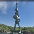 strange statue
