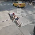 pushup contest street view