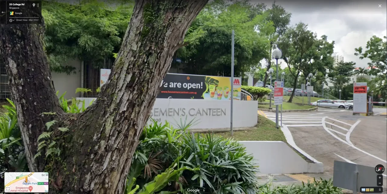Semen's Canteen in Singapore - StreetViewFun