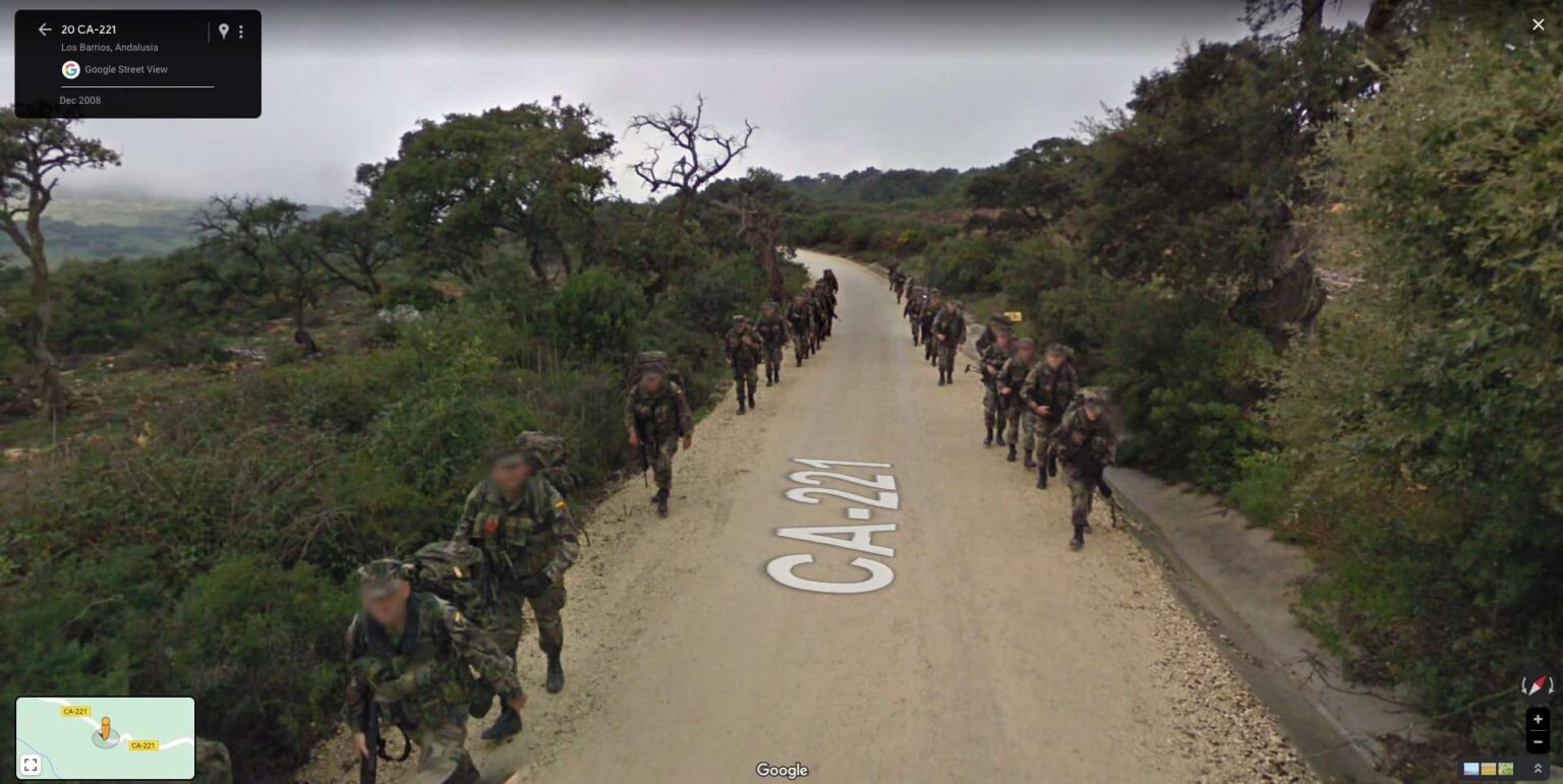 Spanish Military - StreetViewFun