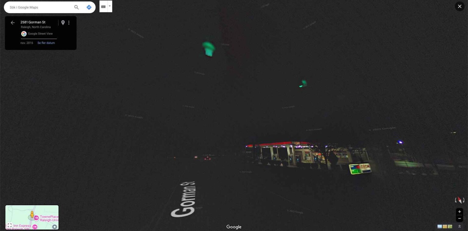 Raleigh, North Carolina at night 🌃 StreetViewFun