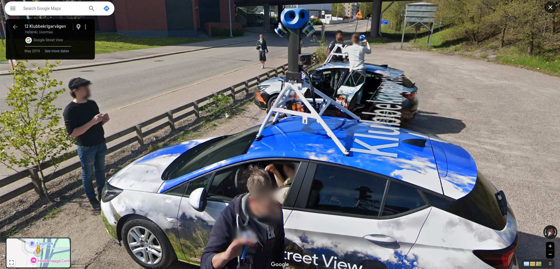 Google Street View Car in Helsinki StreetViewFun