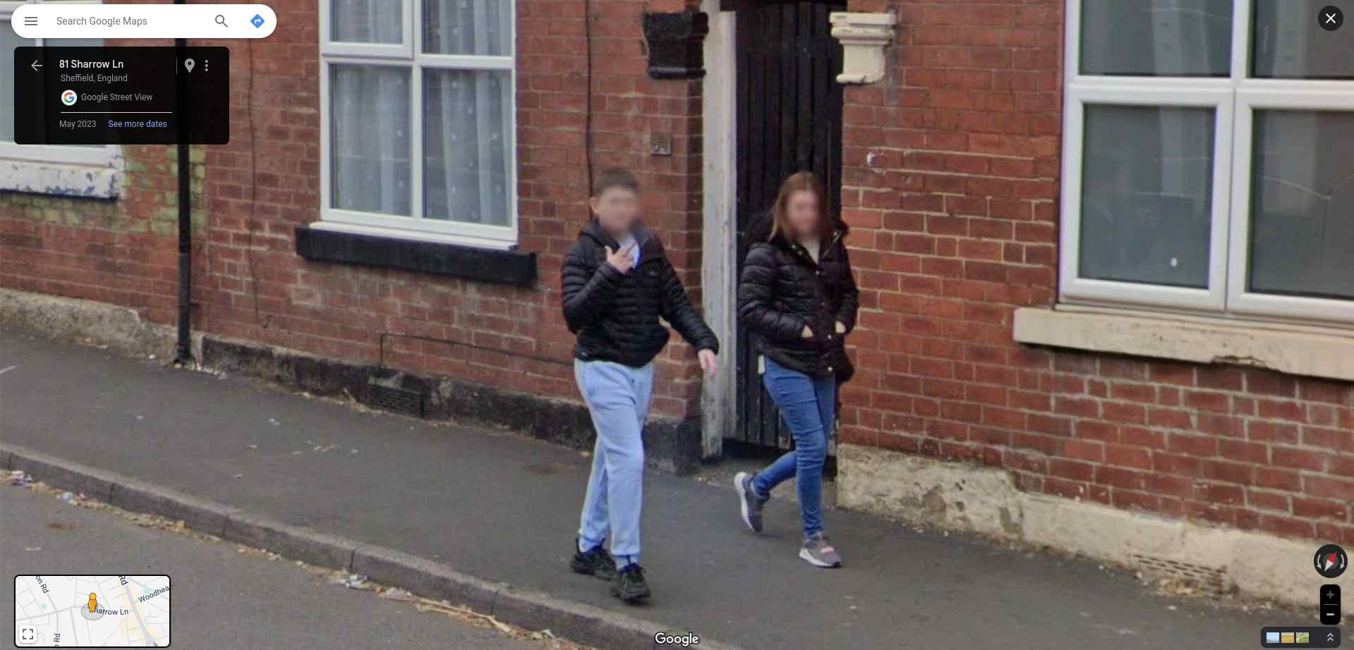 Rude boy StreetViewFun