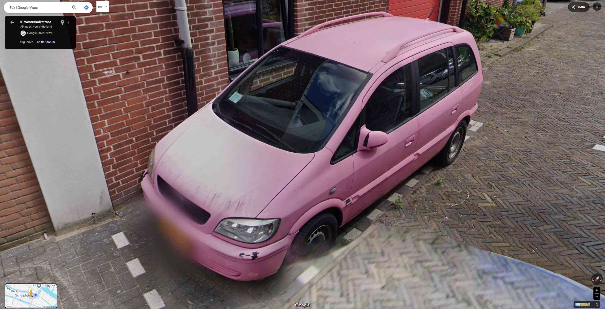Unikitty's Opel Zafira - STREETVIEWFUN