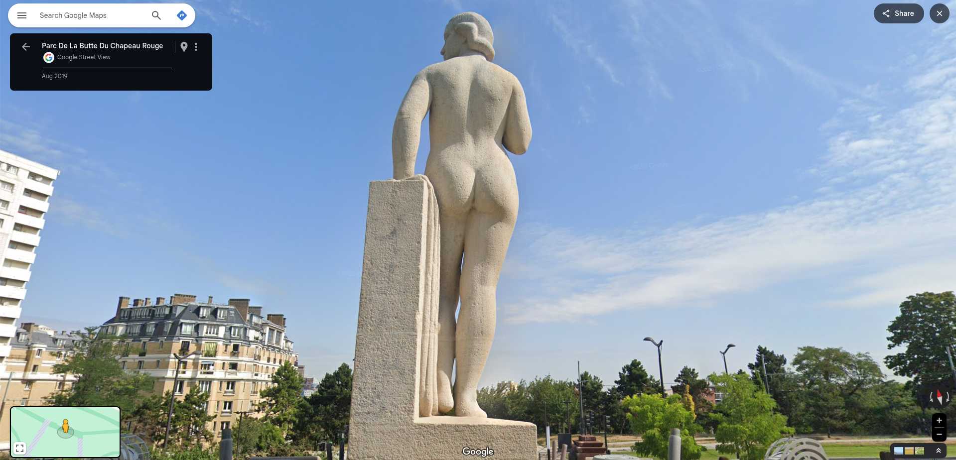 Statue too accurate