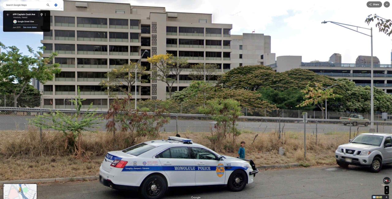 Police car in Hawaii