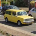 yellow mini clubman