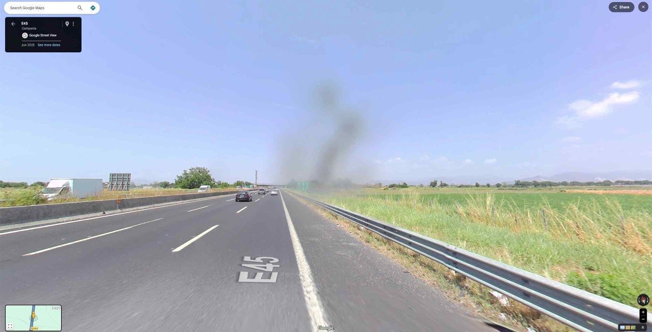 dirty camera lens google maps street view