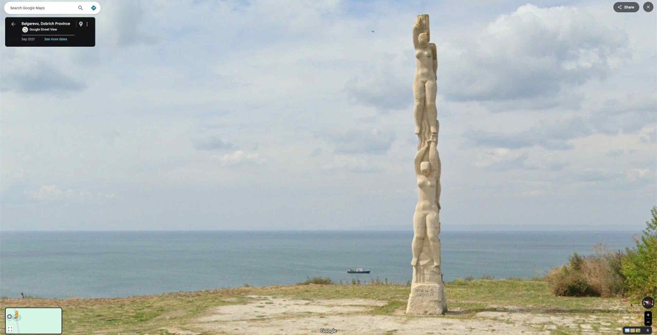 Weird statue Romania