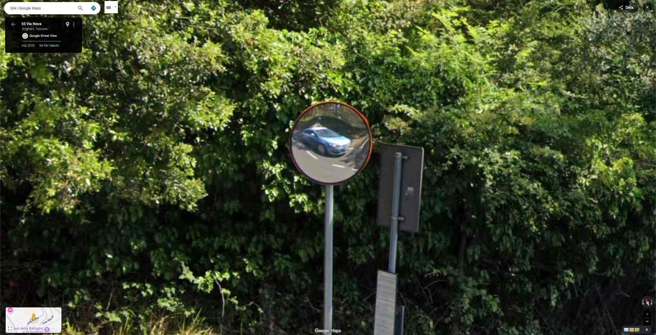 mirror google car