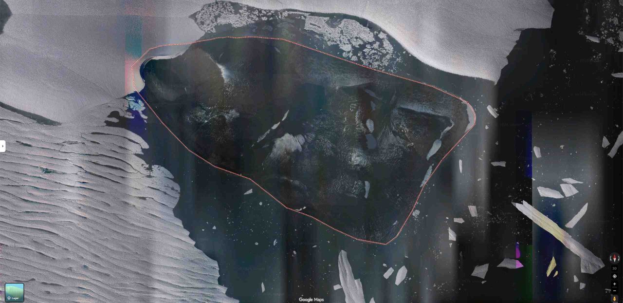 island satellite glitch