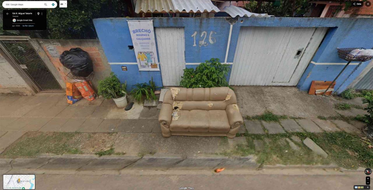 sofa street view