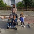 struggle 6 kids dog