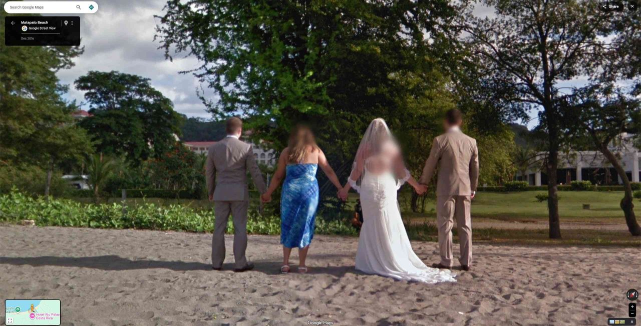 wedding photo google maps