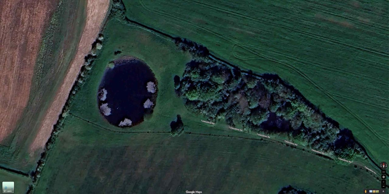teletubbies pond