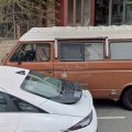 brown camper