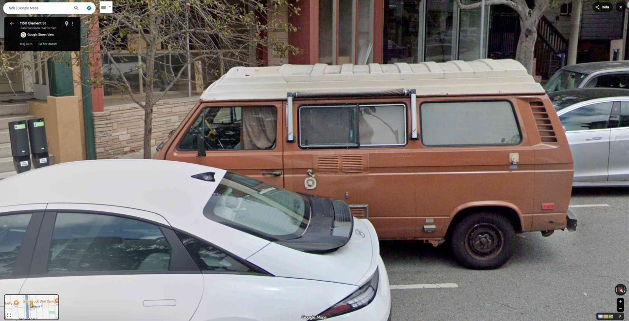 brown camper