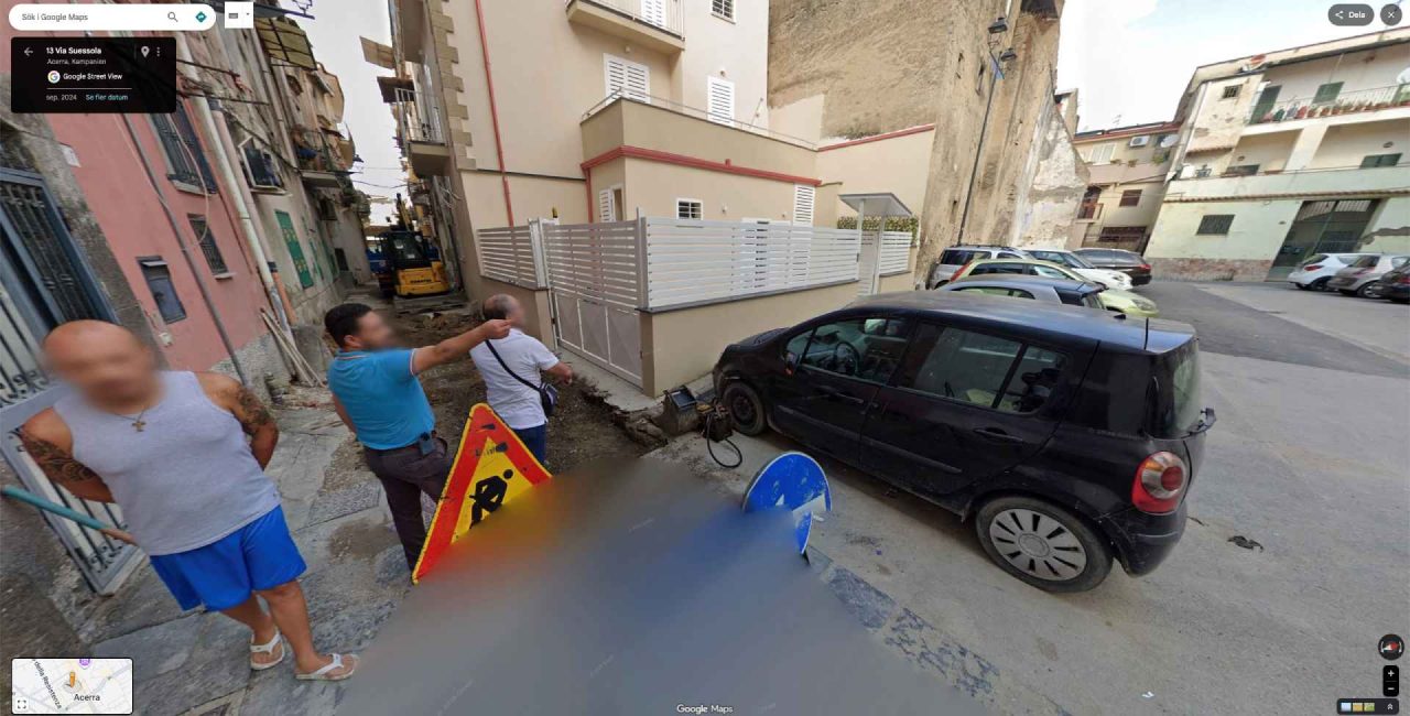 google maps crew ask for directions