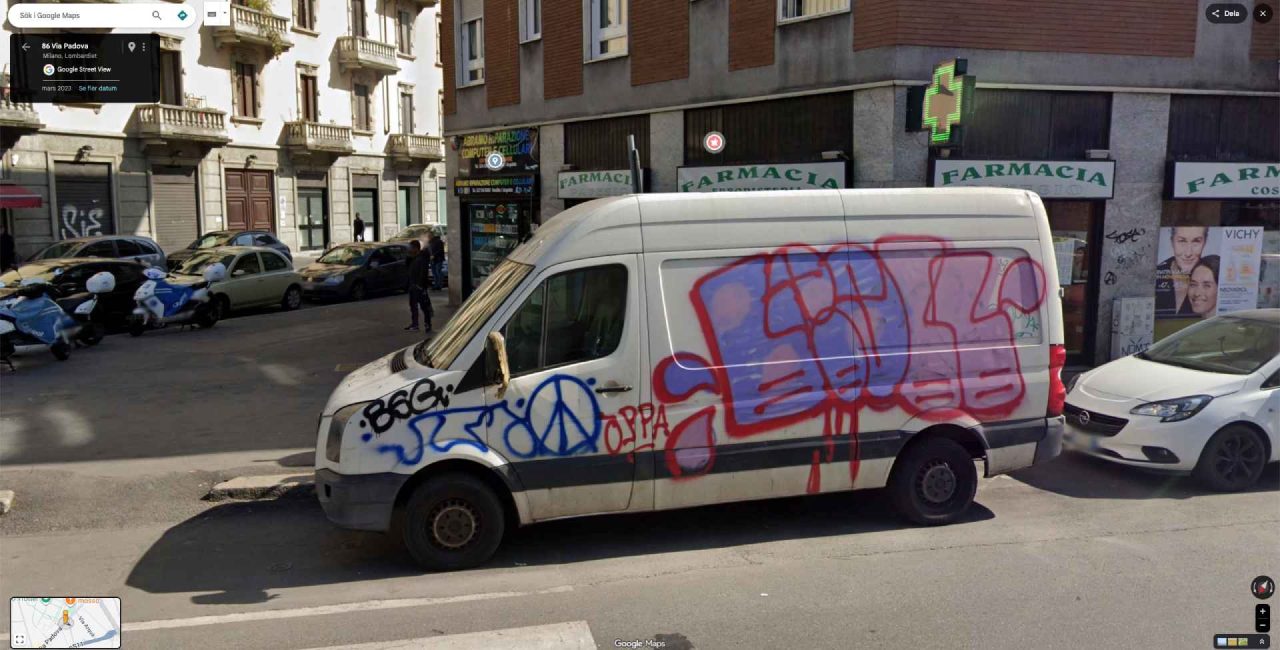 graffiti van