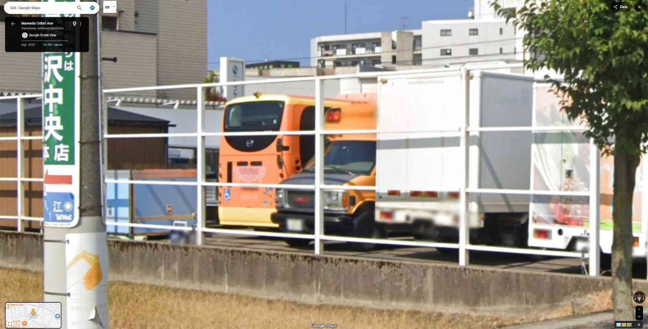 school bus front japan